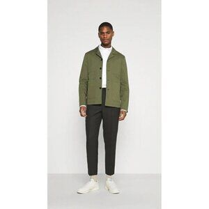 BNWOT Selected Homme Mens button green shirt "hybrid blazer" Jacket NEW